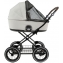 Детская коляска Roan Bass Next Classic 2.0 d12 3 в 1 с автокреслом Tutis Elo Lux EduSky Black BNC/84/2 Marzipan/Black/руч.Cappuccino
