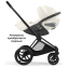 Коляска Cybex Priam V Matt Black Style Collection 2 в 1 Off White
