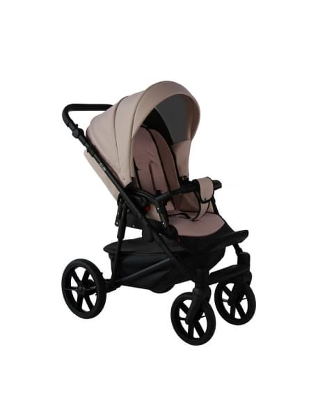 Детская коляска Sevillababy Tisso 2 в 1 пудровый экокожа