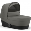 Люлька Cybex Cot S Gazelle S с дождевиком, Soho Grey (Серый)