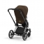 Коляска 3 в 1 Cybex Priam IV шасси Chrome Black, Khaki Green (Хаки)