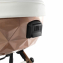 Коляска 2 в 1 Junama Diamond Mirror Satin V2, JDMSv2-05 (Белый /Матовая медь / Рама матовая медь)