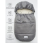 Конверт зимний меховой Amarobaby Snowy Travel, Серый, 105 см
