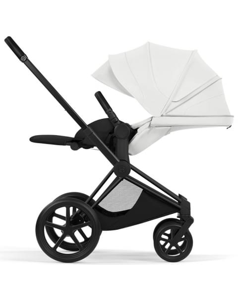 Коляска Cybex Priam V Matt Black Style Collection 2 в 1 Off White