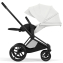 Коляска Cybex Priam V Matt Black Style Collection 2 в 1 Off White