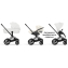 Коляска Cybex Priam V Matt Black Style Collection 2 в 1 Off White