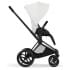 Коляска Cybex Priam V Matt Black Style Collection 2 в 1 Off White