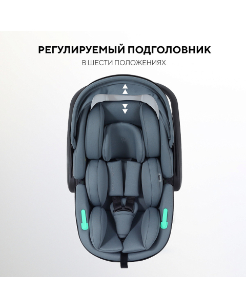 Автокресло Rant Miro с базой Isofix Graphite