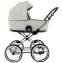 Детская коляска Roan Bass Next Classic 2.0 d14 3 в 1 с автокреслом Tutis Elo Lux EduSky Black BSNC/94/2 Marzipan/Black/руч.Cappuccino