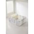 Манеж UNIX Kids Ocean 114х151 см Grey