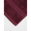 Полотенце банное, купальное для тела, лица, рук AMARO HOME махровое 40*71 темно- фиолетовый