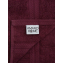 Полотенце банное, купальное для тела, лица, рук AMARO HOME махровое 40*71 темно- фиолетовый