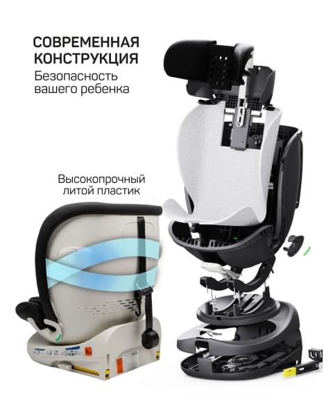 Детское удерживающее устройство Amarobaby Defender, i-Size, 40-150 см, черный