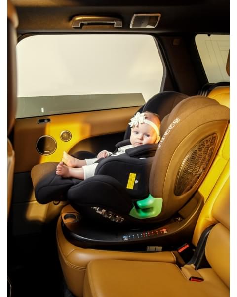 Детское удерживающее устройство Amarobaby Triumph, i-Size, 40-150 см, зеленый