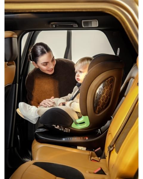 Детское удерживающее устройство Amarobaby Triumph, i-Size, 40-150 см, зеленый