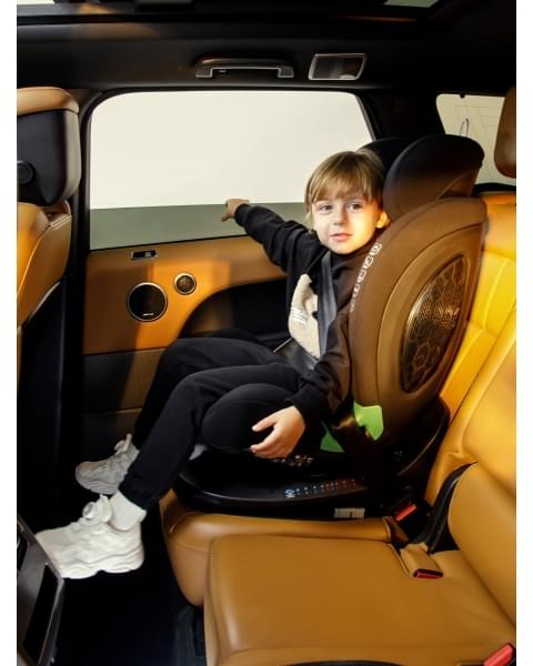 Детское удерживающее устройство Amarobaby Triumph, i-Size, 40-150 см, зеленый