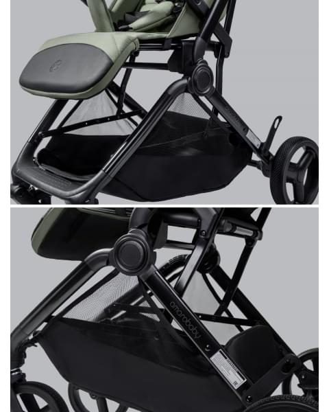Коляска прогулочная Amarobaby Ride, зеленый