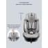 Автокресло детское AMAROBABY Brilliant ISOFIX класс D, группа 0+/1/2/3, (серый)