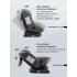 Автокресло детское AMAROBABY Brilliant ISOFIX класс D, группа 0+/1/2/3, (серый)