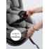 Автокресло детское AMAROBABY Brilliant ISOFIX класс D, группа 0+/1/2/3, (серый)