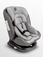 Автокресло детское AMAROBABY Brilliant ISOFIX класс D, группа 0+/1/2/3, (серый)