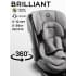 Автокресло детское AMAROBABY Brilliant ISOFIX класс D, группа 0+/1/2/3, (серый)