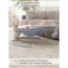Электронные качели детские Amarobaby Teddy swing, серый