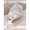 Электронные качели детские Amarobaby Teddy swing, серый