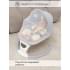 Электронные качели детские Amarobaby Teddy swing, серый