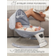 Электронные качели детские Amarobaby Teddy swing, серый
