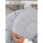 Электронные качели детские Amarobaby Teddy swing, серый