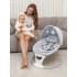 Электронные качели детские Amarobaby Teddy swing, серый
