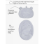 Электронные качели детские Amarobaby Teddy swing, серый