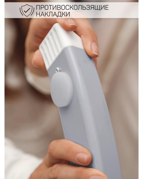 Электронные качели детские Amarobaby Teddy swing, серый