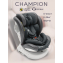 Автокресло детское AMAROBABY CHAMPION, Isofix класс D, группа 0+/1/2/3, (графит)