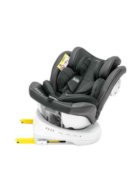 Автокресло детское AMAROBABY CHAMPION, Isofix класс D, группа 0+/1/2/3, (графит)