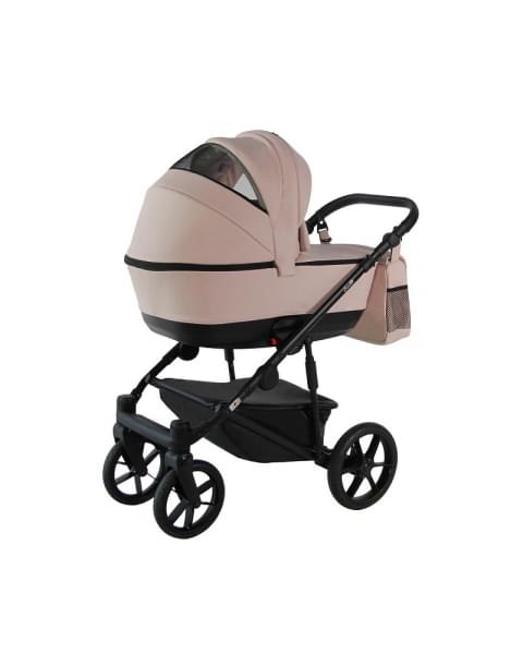 Детская коляска Sevillababy Tisso 2 в 1 пудровый экокожа