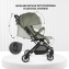 Kоляска детская прогулочная Farfello Comfy Go Comfort 2025 CG-013, оливковый