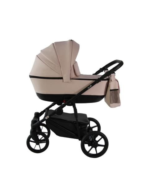 Детская коляска Sevillababy Tisso 2 в 1 пудровый экокожа