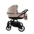 Детская коляска Sevillababy Tisso 2 в 1 пудровый экокожа