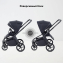 Детская коляска Rant Flex Therm Soft 4 в 1 с автокреслом Miro и базой Midnight Black