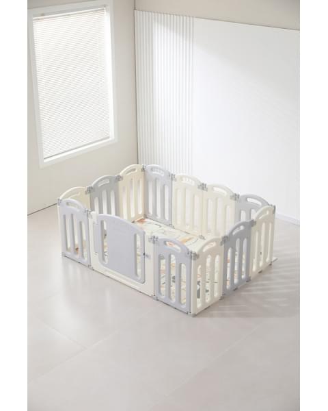 Манеж UNIX Kids Ocean 114х151 см Grey