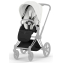 Коляска Cybex Priam V Matt Black Style Collection 2 в 1 Off White