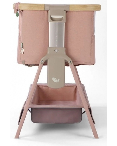 Колыбель приставная Tutti Bambini CoZee Air 2 с колесами Drifted Oak/Blush