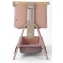Колыбель приставная Tutti Bambini CoZee Air 2 с колесами Drifted Oak/Blush