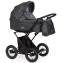 Детская коляска Bebizaro Classic 1 в 1 BZCC/11 Graphite