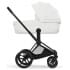 Коляска Cybex Priam V Matt Black Style Collection 2 в 1 Off White