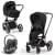 Cybex Priam IV 3 в 1 Sepia Black (Черный), Rose Gold + Cloud T i-Size