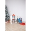Игровой комплекс с горкой и качелями UNIX Kids Bus 171 см Red