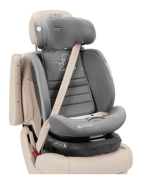 Автокресло Carrello Octopus K83 (0-36 кг), Seashell Grey (Серый)